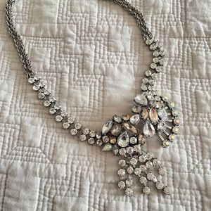 Vintage Rhinestone statement Necklace